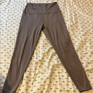 Beyond Yoga Taupe Yoga Pants